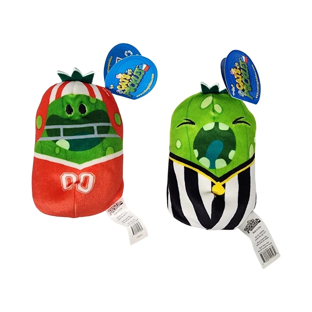 Cats vs Pickles Plush Toy Foul‎ Baldrick Referee Punt Hike Set 185 189 Set Lot